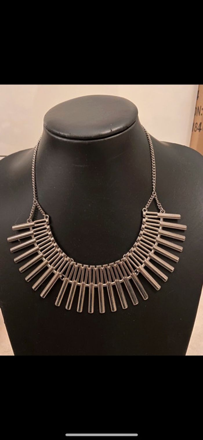 Collier argent
