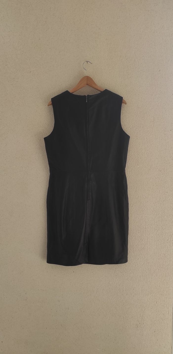 Robe trois trous coupe princesse Atelier R en cuir véritable - photo numéro 2