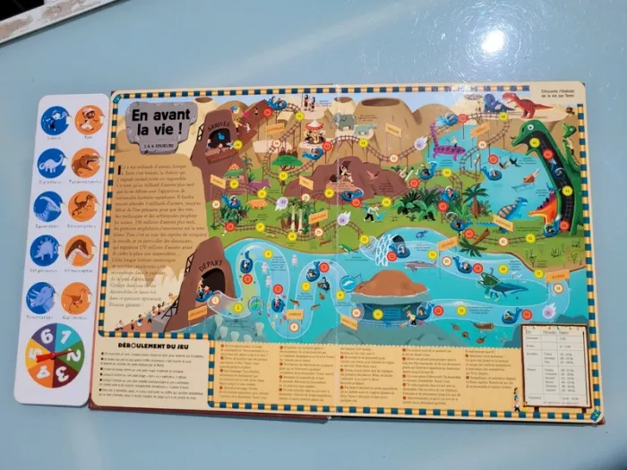 Livre Jeu 🦕 Les Dinosaures sur un plateau 🦖 (81) - photo numéro 5