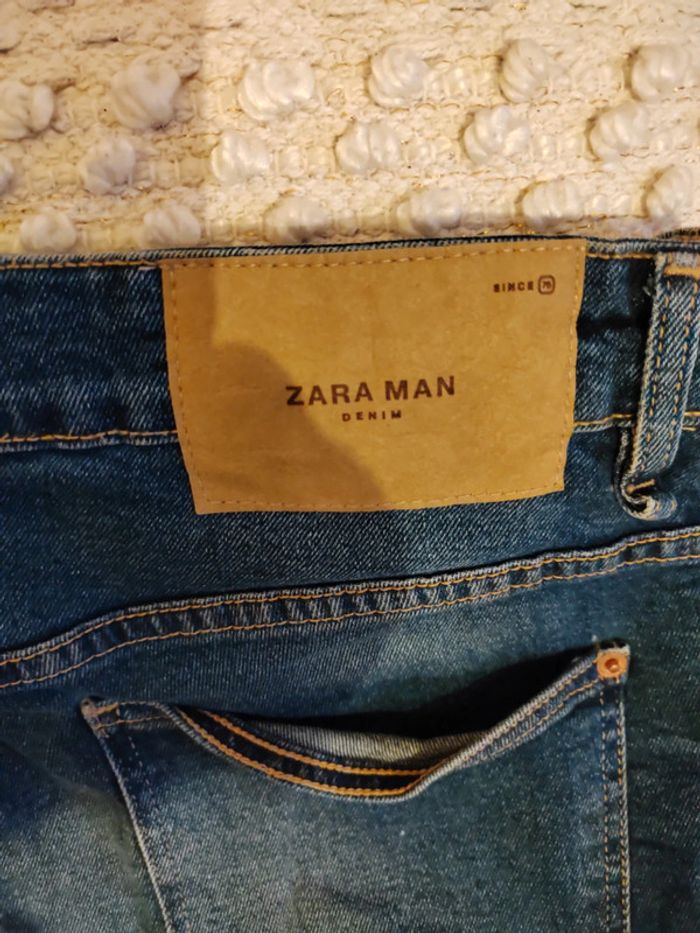 Short en jean homme Zara - photo numéro 4