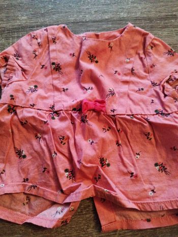 1 robe/tunique légère Sergent major taille 6 mois