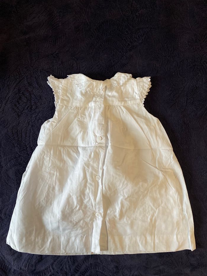 Robe blanche 3 mois cyrillus - photo numéro 3