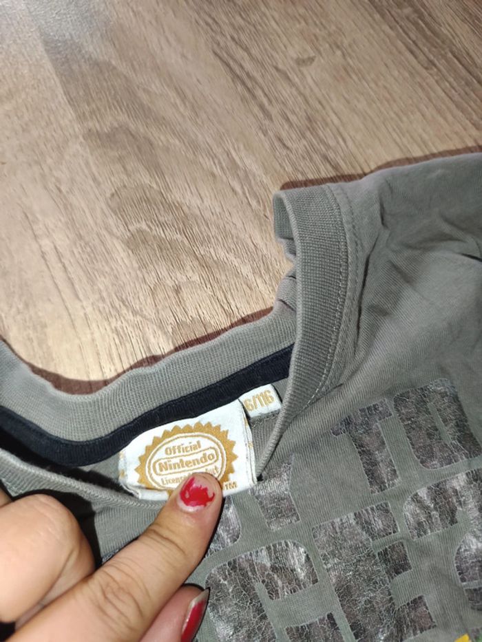 Tee-shirt manche courte 6 ans mario - photo numéro 2