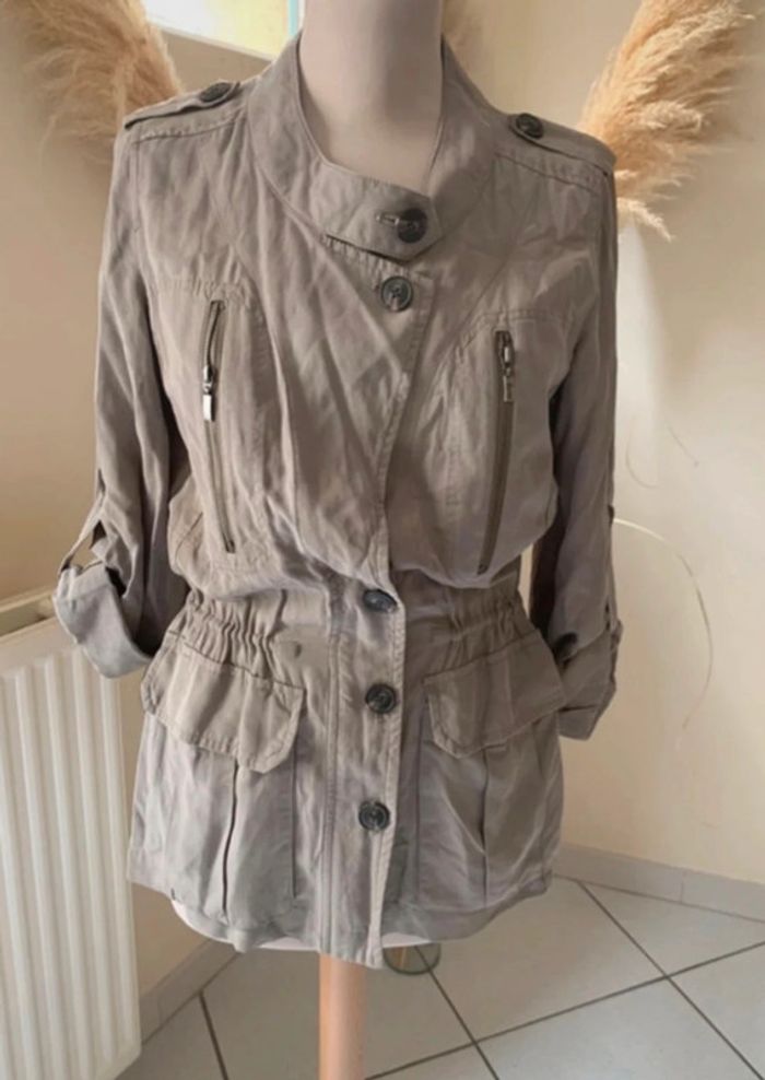 Veste ou trench, kaki, Graine de malice