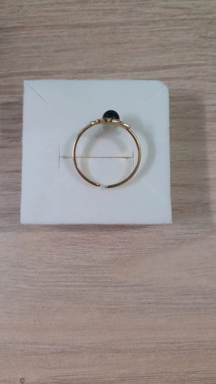 bague en obsidienne - photo numéro 2