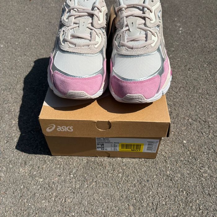 Asics Gel NYC Cream Pink/Minéral Beige - 45 - photo numéro 6