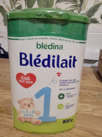 Lait bledilait 1er âge neuf