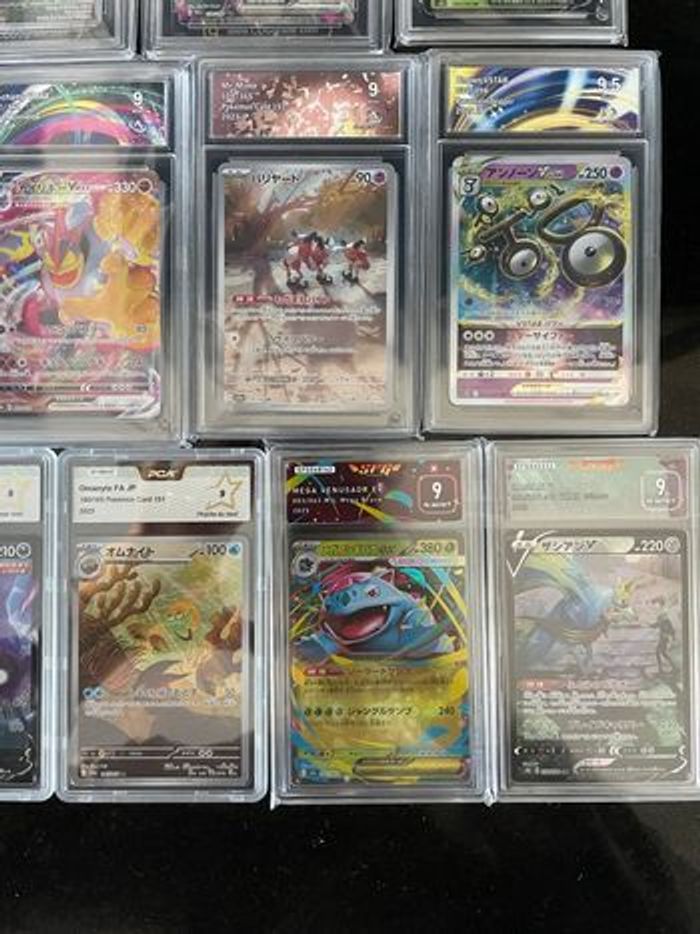 Pokémon Gros lot 17 cartes gradée PCA CA - photo numéro 3