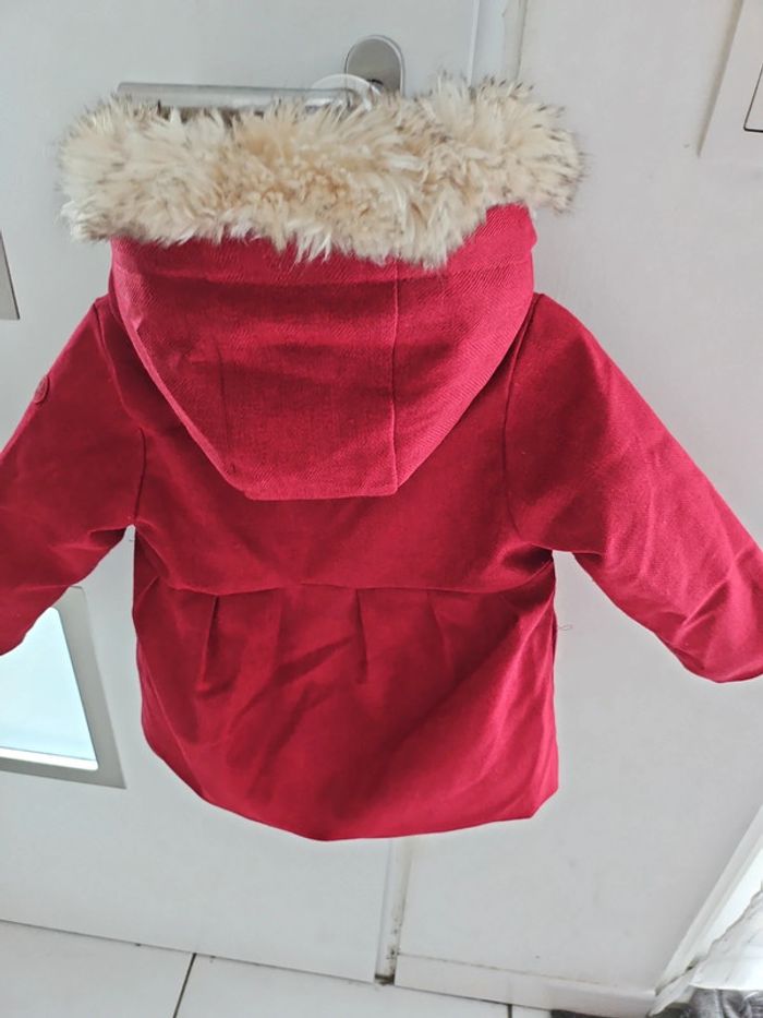 Manteau Obaïbi Bordeaux - photo numéro 5