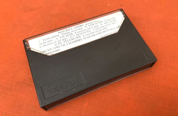 Cassette audio  Maurice André  Six Concertos pour interprète  MCE 70438 - photo numéro 3