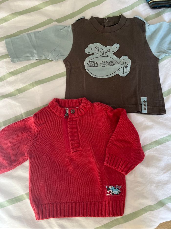 Lot garçon 6mois hiver Kiabi, kimbaloo… - photo numéro 7