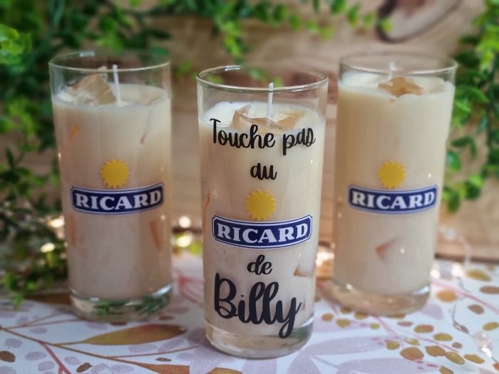 Bougie apero Ricard - photo numéro 2