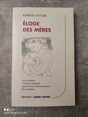 Livre éloge des mères