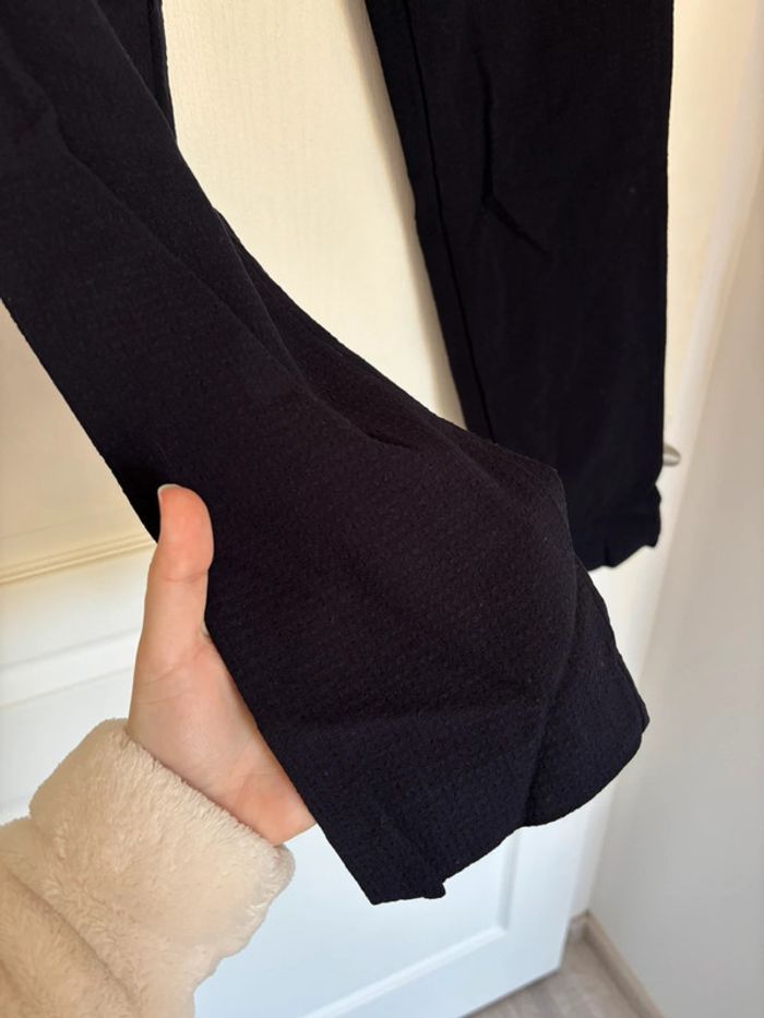 Pantalon fluide bleu marine H&M taille 44 - photo numéro 3