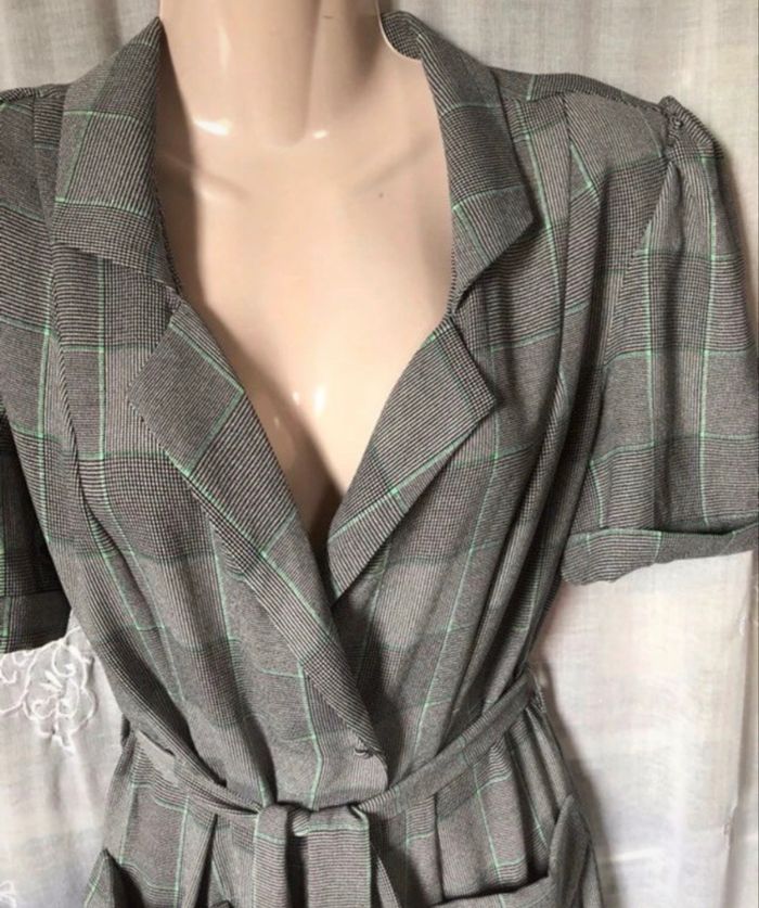 Très jolie robe cache Coeur prince de Galle 38 Mango - photo numéro 7