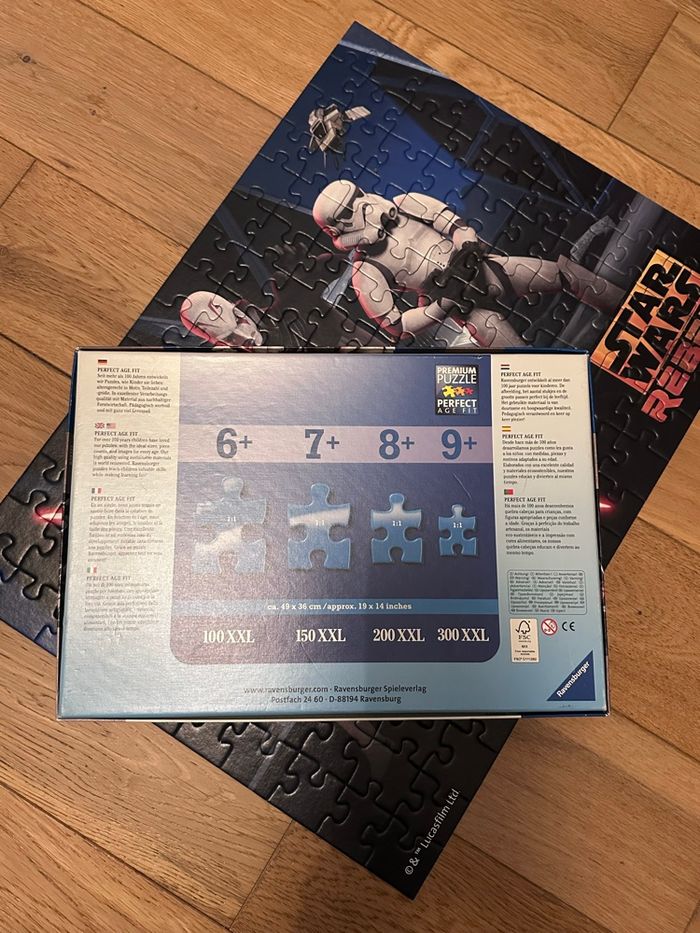 Puzzle star wars dark Rebel 150 pieces 7+ ravensburger - photo numéro 4