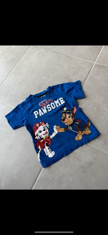 Tee shirt manches courtes Pat Patrouille 24 mois
