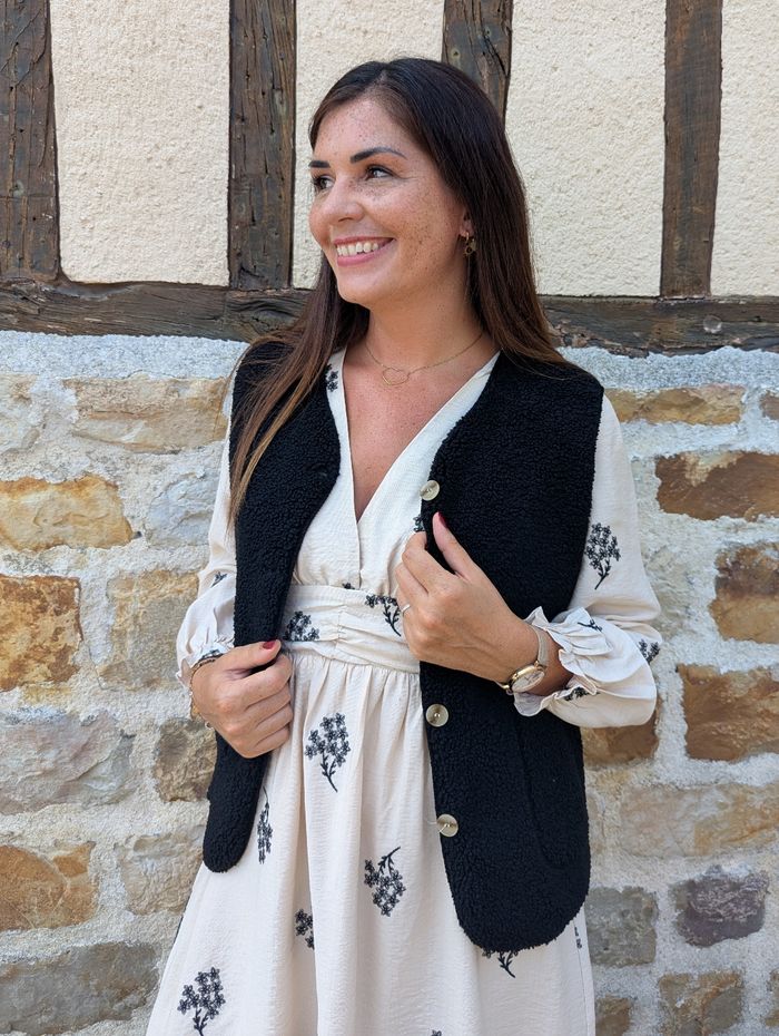 Gilet sans manche Quimper moumoute noir
Taille unique - photo numéro 3