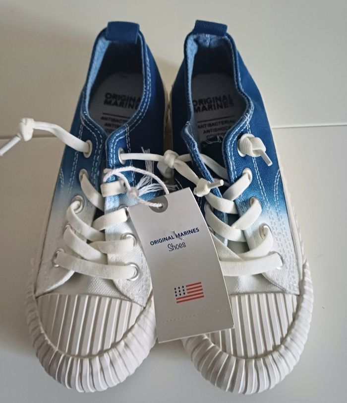 Basket à enfiler Original marine