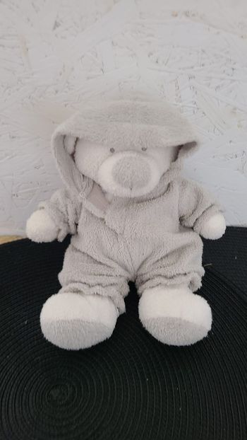 Doudou Ours Peluche Jean Bourget