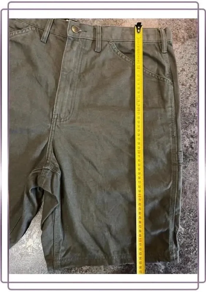 Short carpenter gris homme Gravel Gear 36x34 Pantaloncini carpentiere uomo Zimmermannsshorts Herren - photo numéro 5