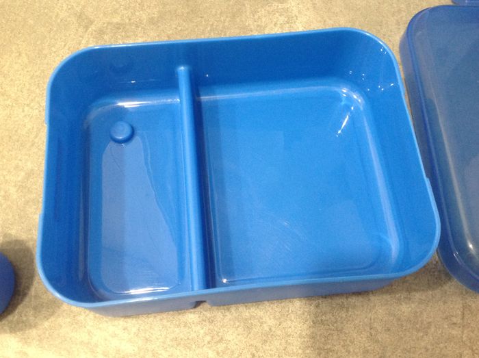 Lunch box / Boîte à repas bleue - photo numéro 7