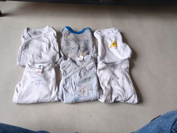 Lot bodies manches longues