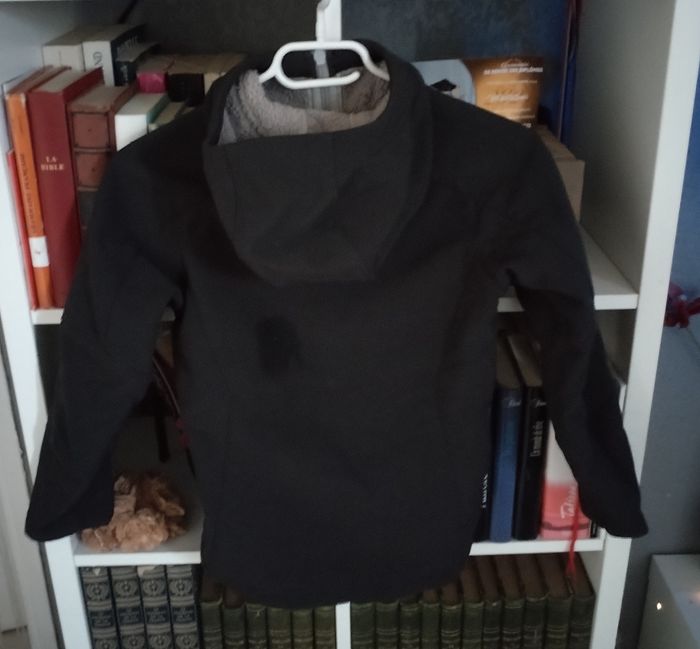 Veste imperméable chaude intérieur polaire "Quechua" en parfait état - photo numéro 10