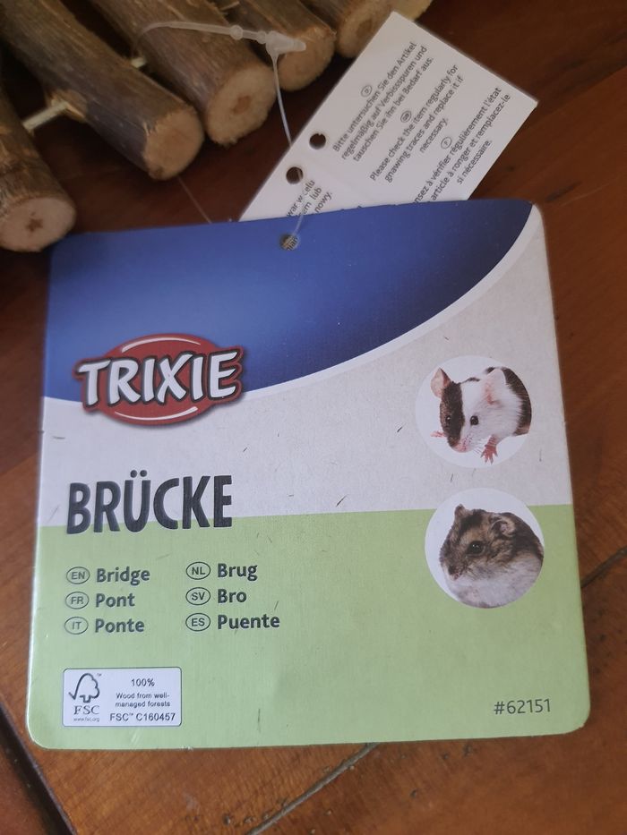Pont en bois à articuler Animaux Trixie - photo numéro 2