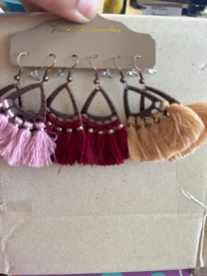 Lot de 3 paires de boucles d’oreille - photo numéro 5