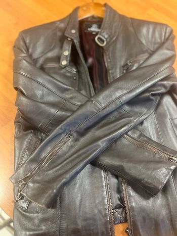 Veste cuir  femme