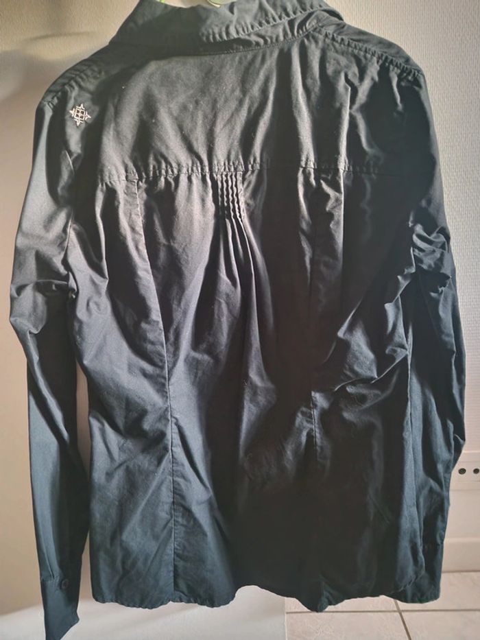 Chemise bleu marine Oxbow - photo numéro 4