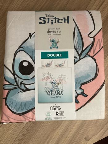Parure couette stitch  ohana double