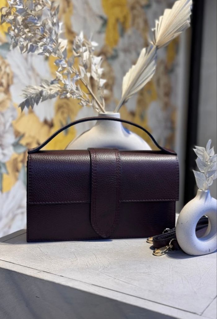 Sac en cuir de vachette qualité italienne - photo numéro 2