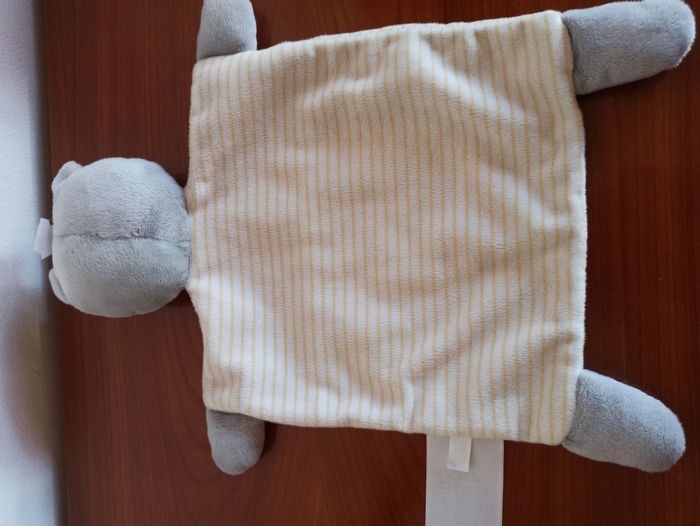 doudou ourson plat mots d'enfants - photo numéro 3