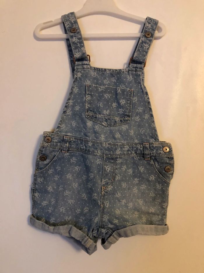 Salopette short 4 ans