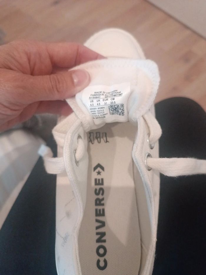 Converse Chuck Taylor All Star Lift Platform Flowers - photo numéro 10