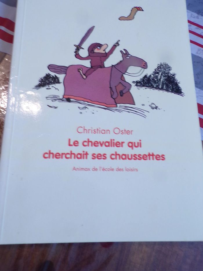 Livre Le chevalier qui cherchait ses chaussettesAnimax de l'école des loisirs