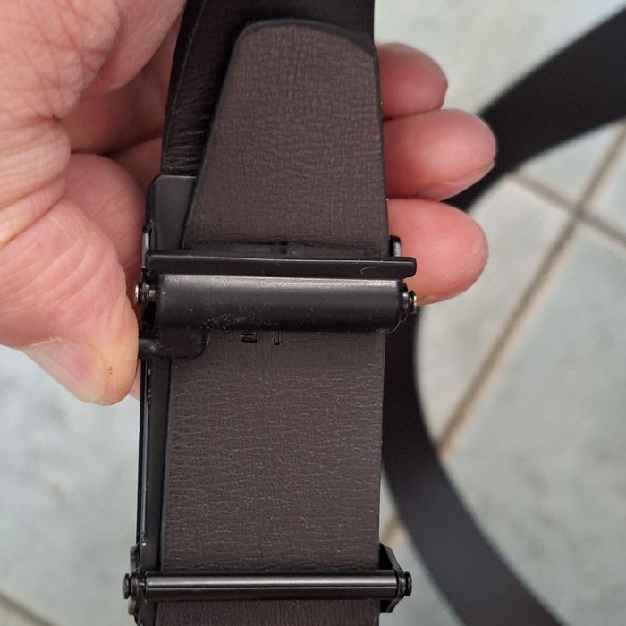 Ceinture logo France cuir  synthétique - photo numéro 4