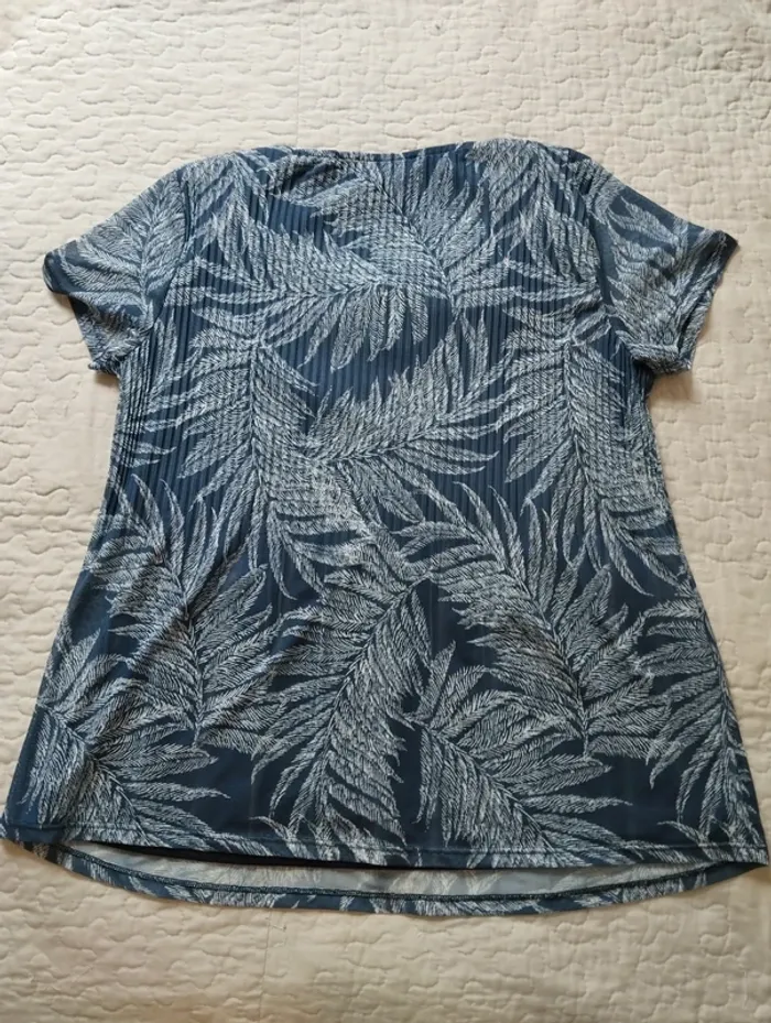 Blouse Armand Thiery bleu taille M - photo numéro 3