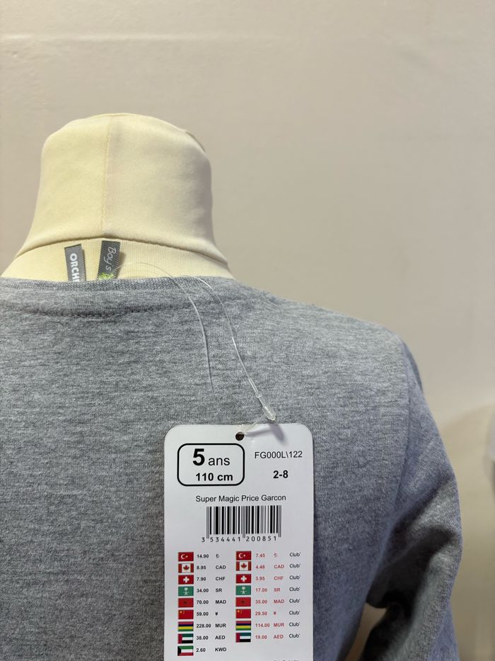 T shirt ML garçon taille 110 - photo numéro 5