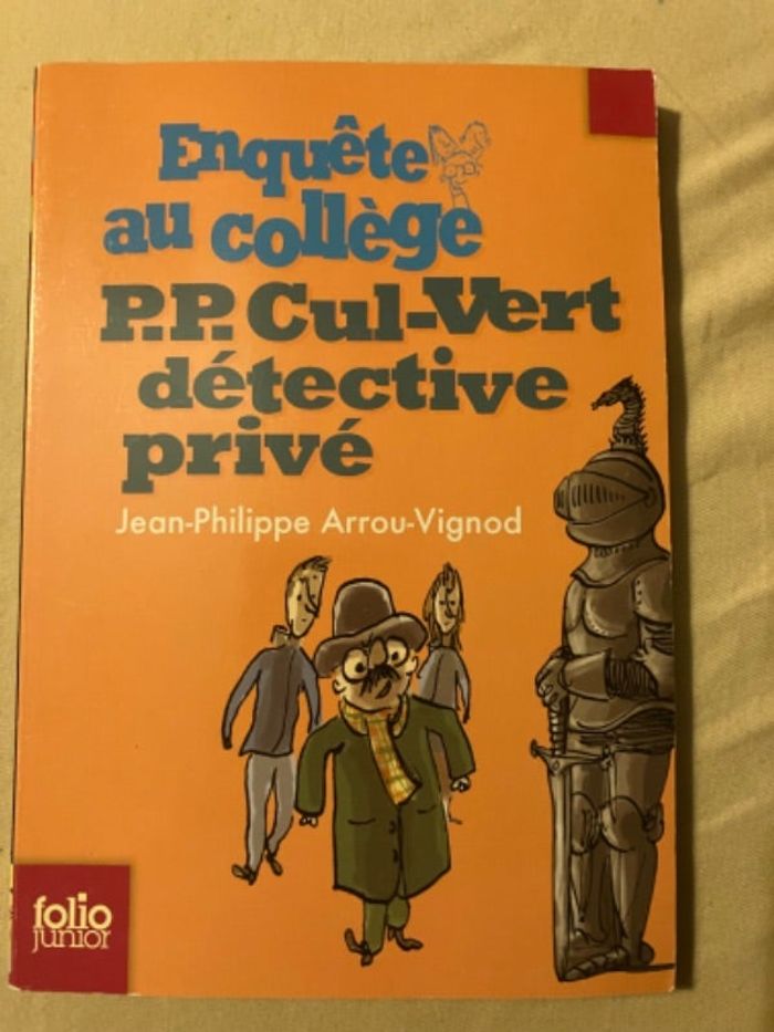 Livre P.P. Cul-vert détective privé