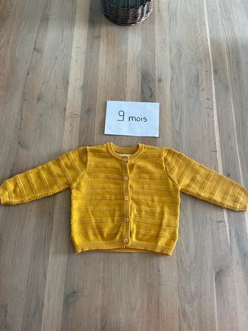 Gilet fille Primark 9 mois