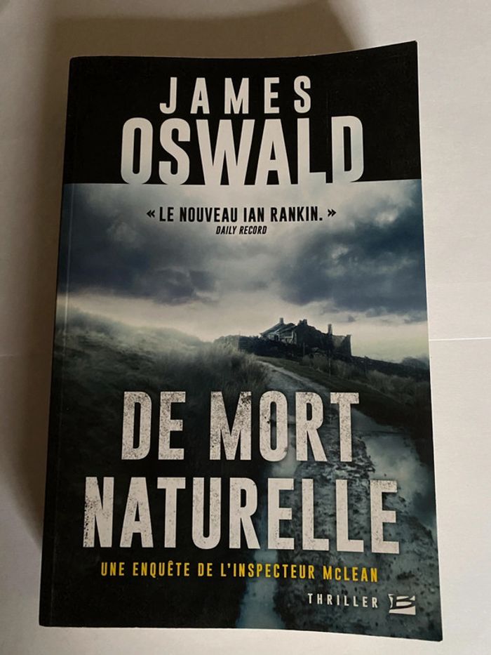 Livre James Oswald - De mort naturelle
