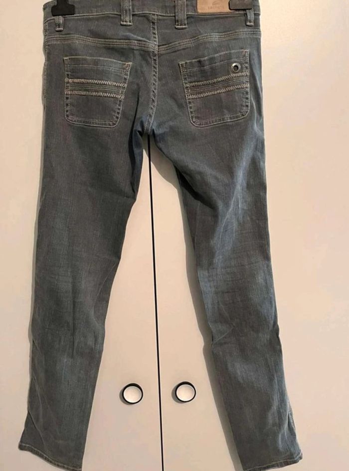 Jean femme  Lacoste 36 gris - photo numéro 3