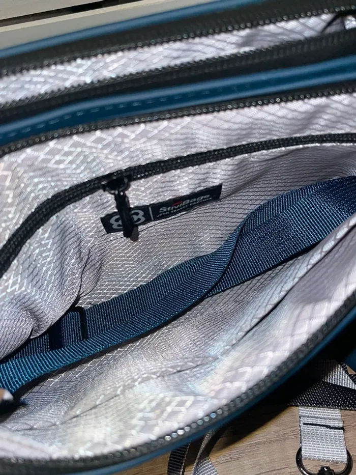 Trio sac pochette 3 taille stivibags marine - photo numéro 9