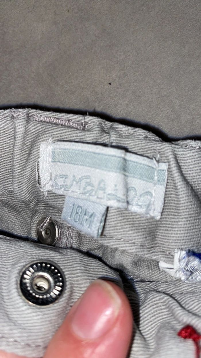 Jean gris bébé fille - photo numéro 5