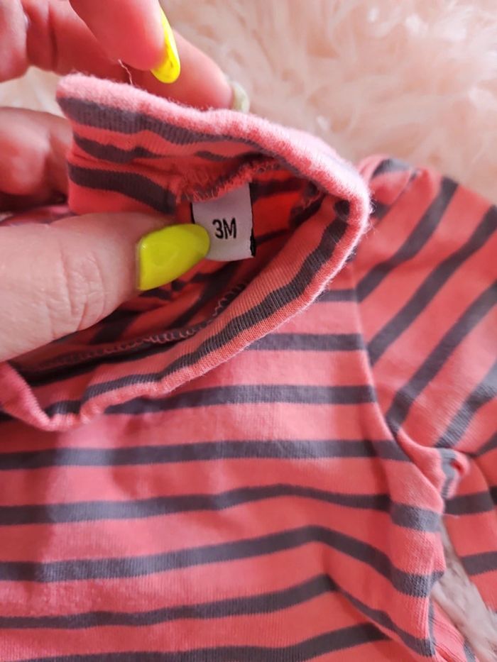 Lot 3 t-shirt à col - photo numéro 5