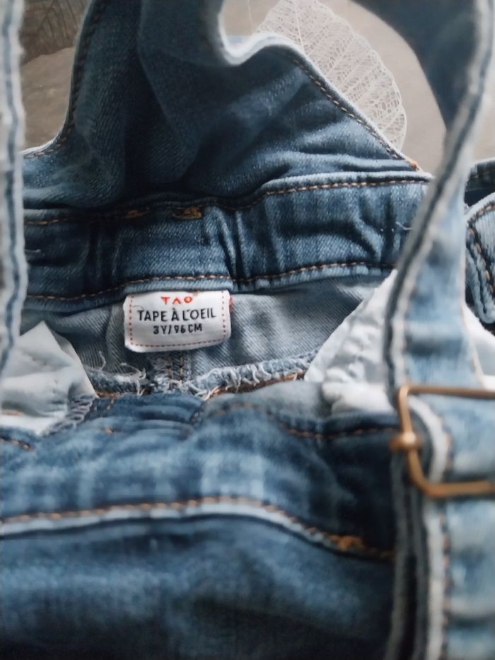 Salopette jean r - photo numéro 4