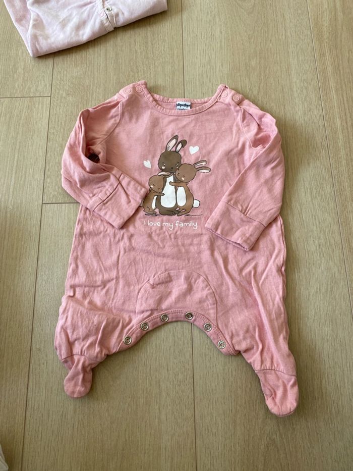 Lot 5 pyjama 1 mois - photo numéro 4